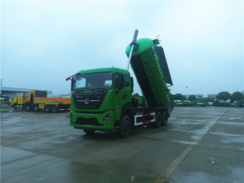 國六東風(fēng)天龍污泥運輸車